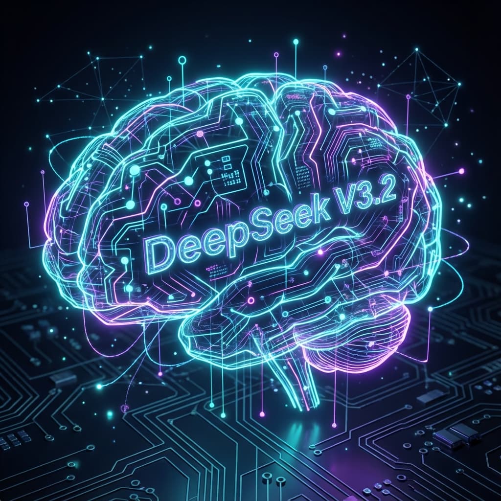 DeepSeek V3.2 Illustration