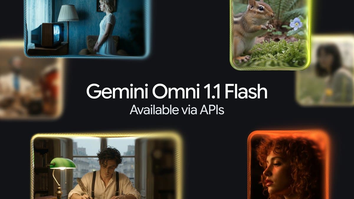 Google’s “Gemini Omni 1.1 Flash — Available via APIs” banner from the August 31, 2026 partner thread on X