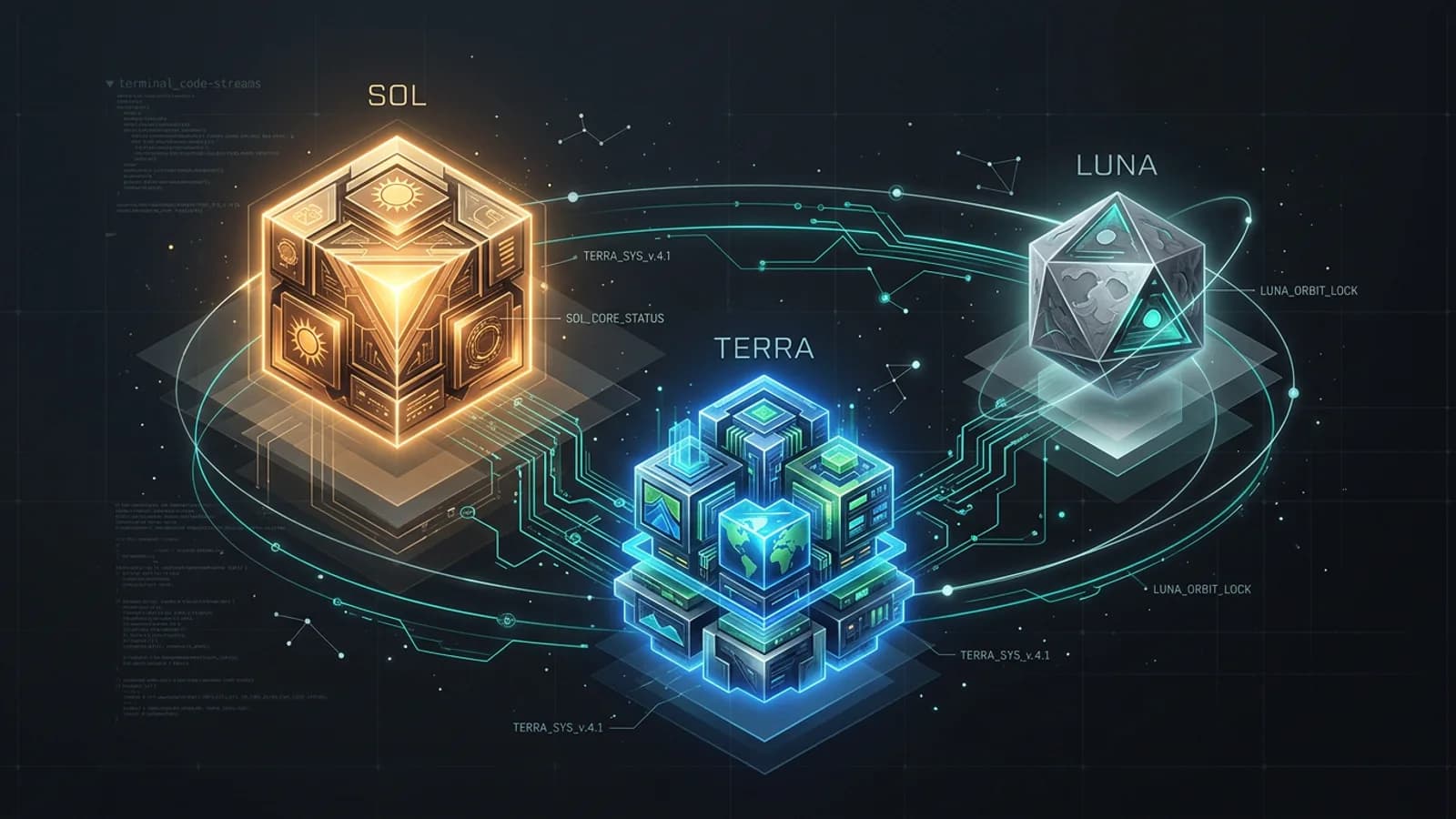 Editorial hero illustration for GPT-5.6 Sol, Terra & Luna Explained + How to Access
