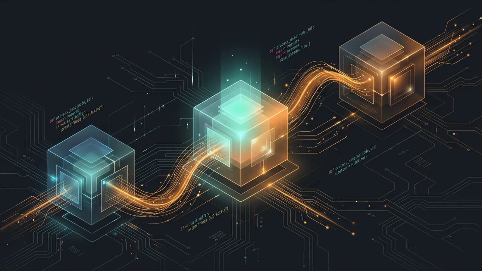 Editorial hero illustration for Chaining Nano Banana 2 Lite → Omni Flash (Tutorial)