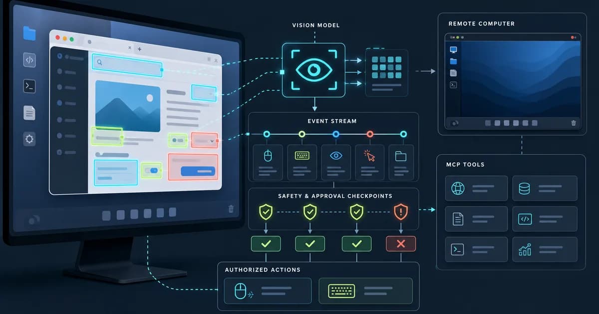 UI-TARS Desktop guide hero showing a multimodal computer-use agent controlling desktop and browser tasks