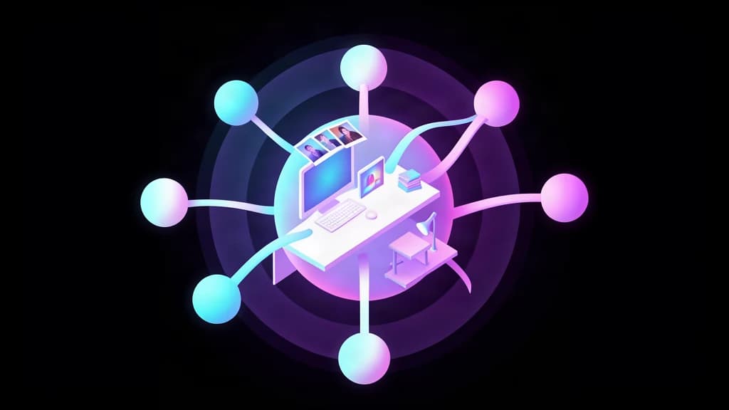 Abstract coding workspace branching into sandbox, memory and snapshot layers