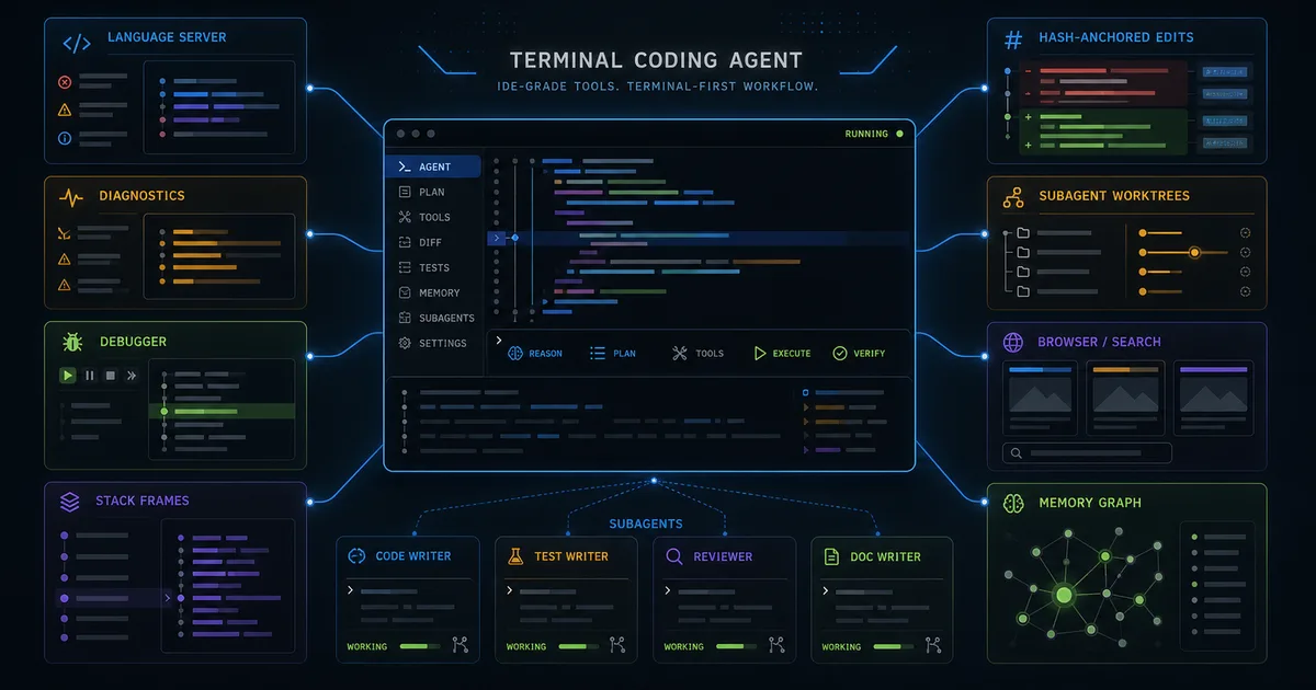 Oh My Pi Deep Dive: The Terminal Coding Agent With the IDE Wired In