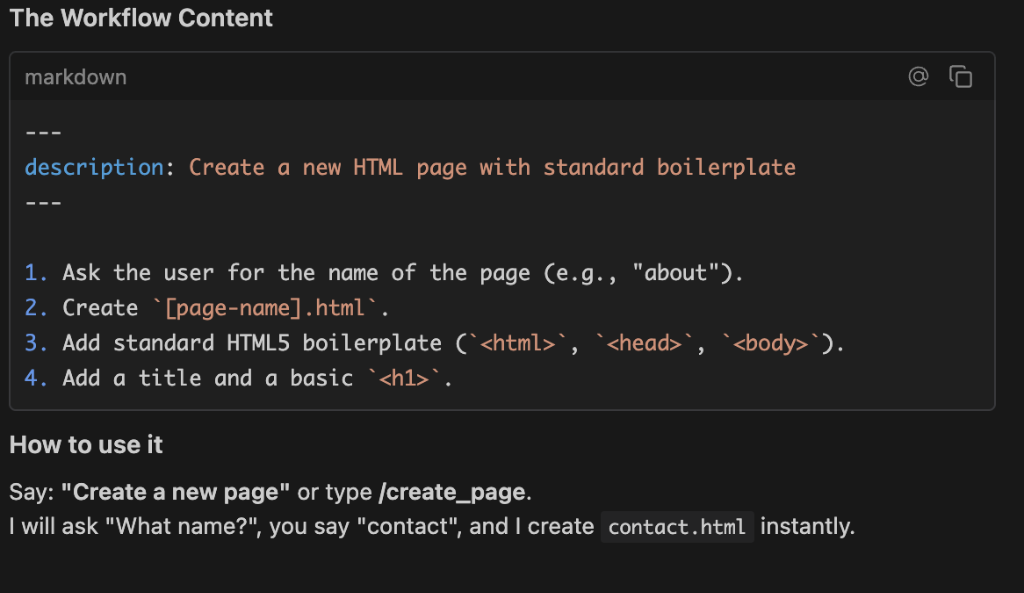 Final Result of Workflow